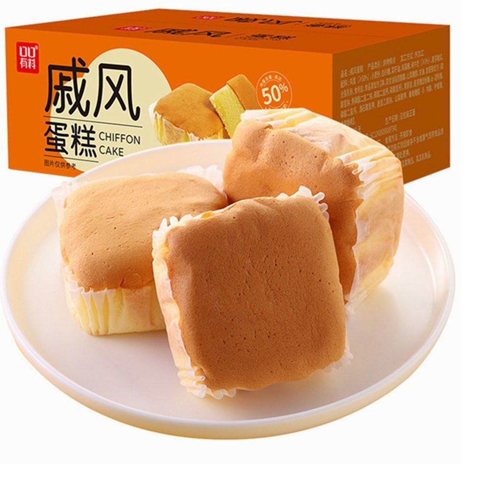 口口有料戚风蛋糕400g糕点休闲零食方便早餐下午茶糕点小吃,零食/坚果/特产,吐司面包,淘宝优惠券,粉丝福利购,淘宝优惠卷