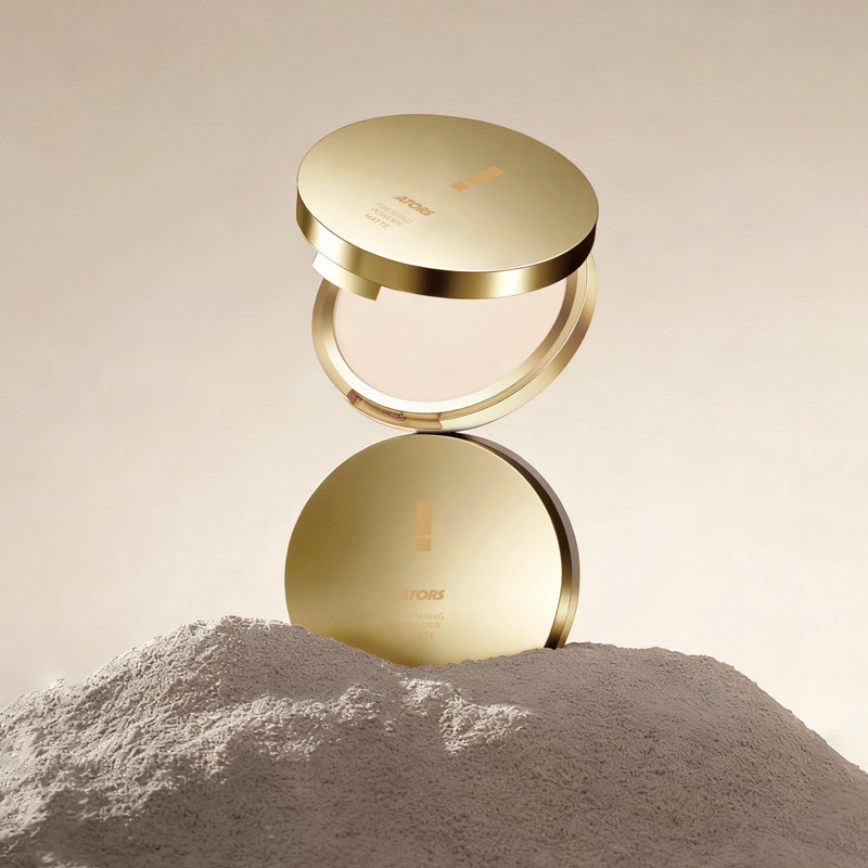 焕新装ATORS暧恬柔焦大粉饼定妆粉饼控油散粉细腻大容量不易脱妆