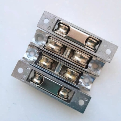 推拉配件轱辘下滑凹槽推拉门滚轮轨道移门平移塑钢窗户铝合金