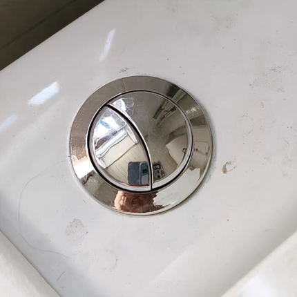 抽水箱通用双按钮老式马桶盖配件单按长方形按压器冲水通用型