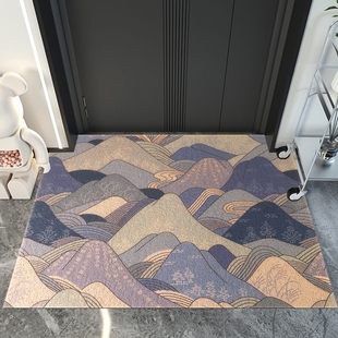 开门见山日式玄关家居可裁剪地毯进门入户门口大面积铺垫室内门垫