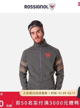 ROSSIGNOL卢西诺男士HERO系列滑雪服弹力舒适滑雪服中间层