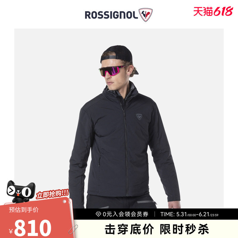 ROSSIGNOL卢西诺男款滑雪服OPSIDE系列中间层PRIMALOFT保暖雪衣