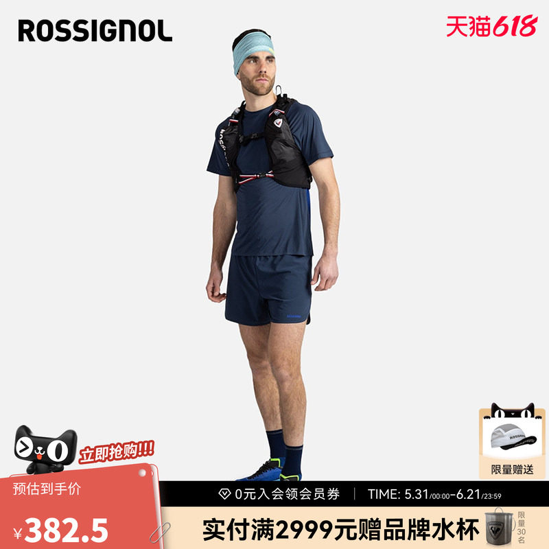 ROSSIGNOL金鸡男士 SAPA 越野跑透气户外休闲T恤短袖裤上衣