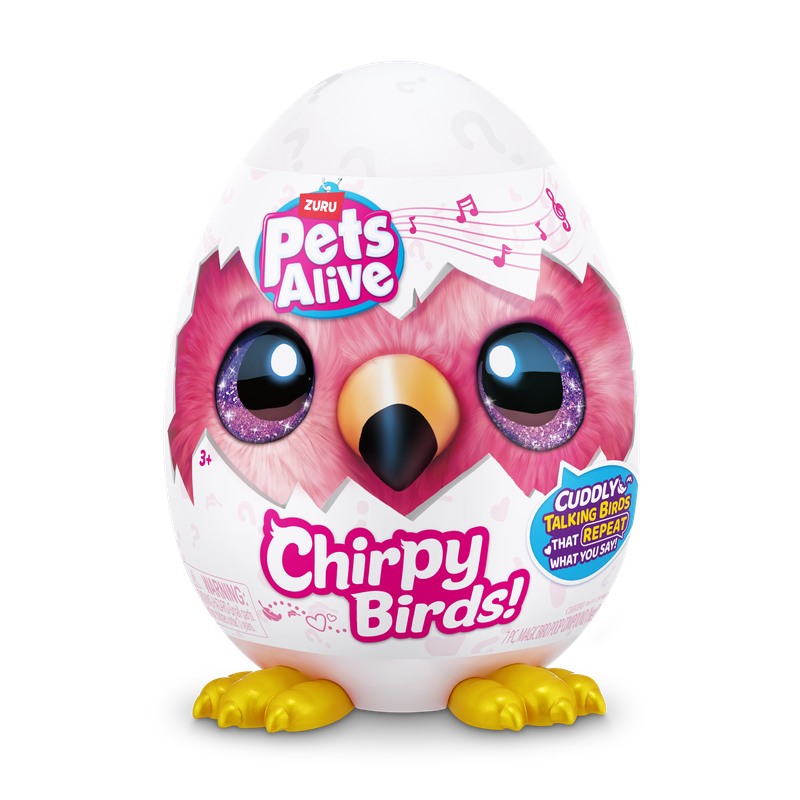 zuru会学说话啾啾鸟盲盒