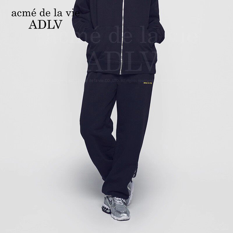 ADLV秋冬款HOSHI权顺荣同款休闲裤简约男女运动束脚裤休闲卫裤子图片