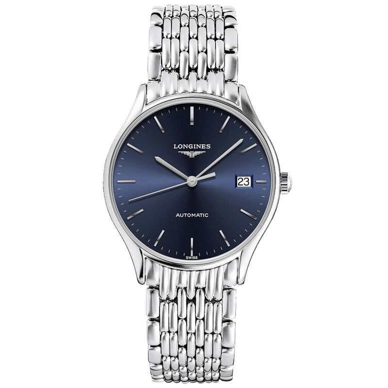 瑞士浪琴longines手表 律雅系列自动机械男表l4.960.4.92.