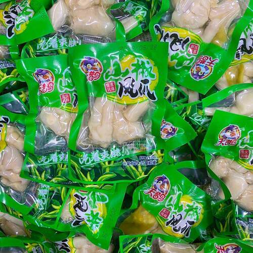 泡椒凤爪！柠檬鸡脚非无骨鸡爪！