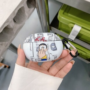 适用魔音beatsstudiobuds保护套新款beats studio buds+日韩卡通潮牌软胶防摔套无线蓝牙耳机网红男女软壳潮