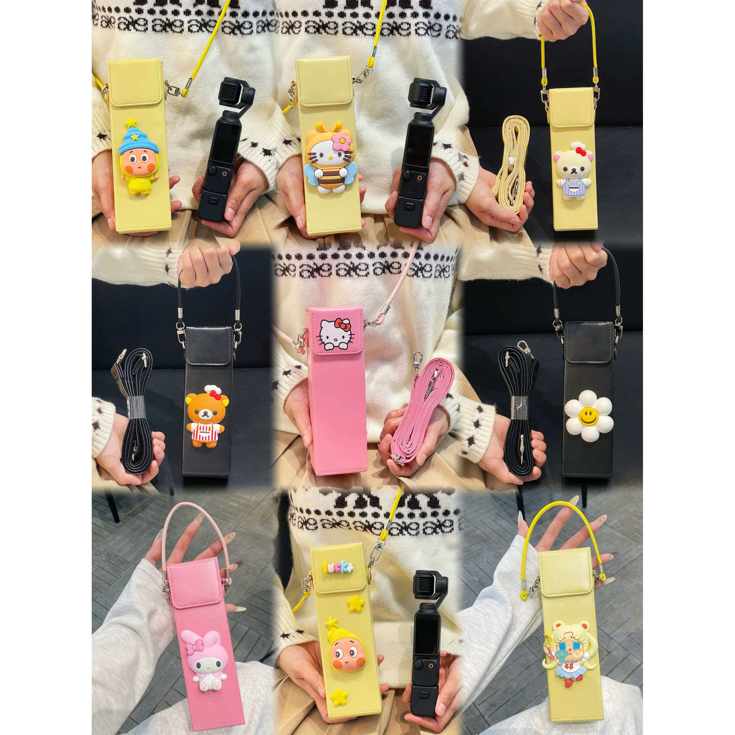 适用大疆pocket3收纳包ins风太阳花保护壳pocket3相机包大疆Osmo云台保护套大疆单肩斜跨便携配件少女收纳包,3C数码配件,手机保护套/壳,淘宝优惠券,粉丝福利购,淘宝优惠卷