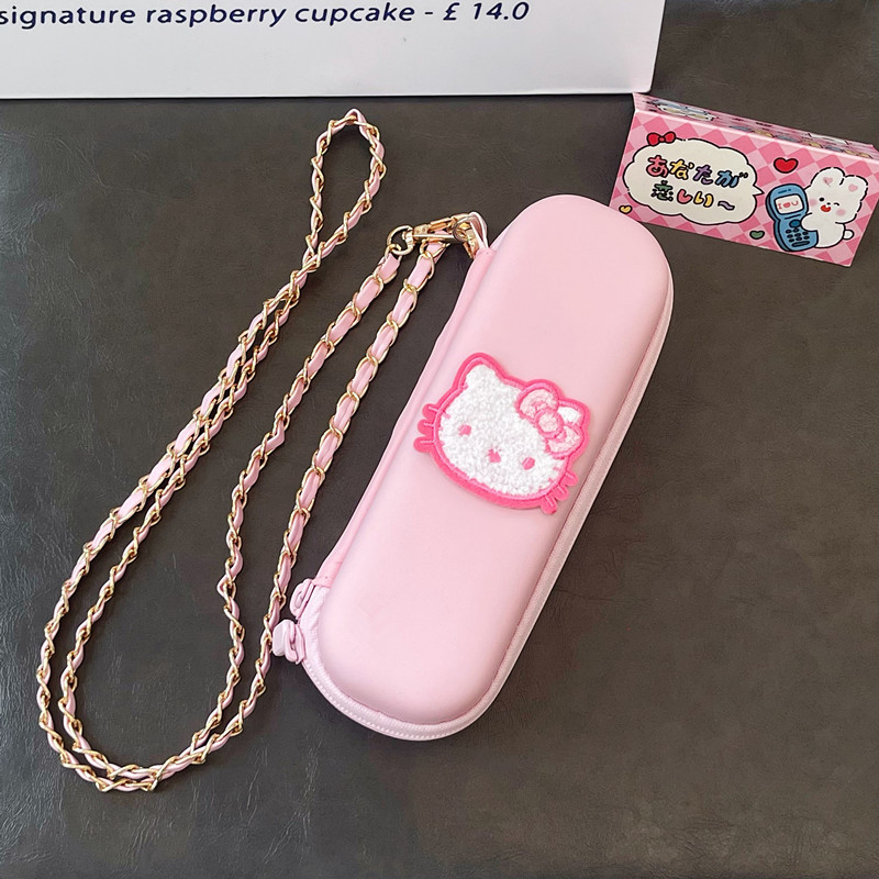 可爱Kitty猫适用大疆Pocket3保护套套屏幕套标准版全能套运动相机云台收纳包包防刮Pocket3保护壳粉色少女