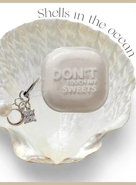 适用Samsung buds2三星蓝牙无线耳机透明软保护套充电仓日韩卡通可爱个性男女budslive分体GalaxybudsPro挂件