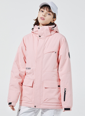 ARCTIC QUEEN单板滑雪服女冬季户外防风防水保暖加厚工装滑雪衣