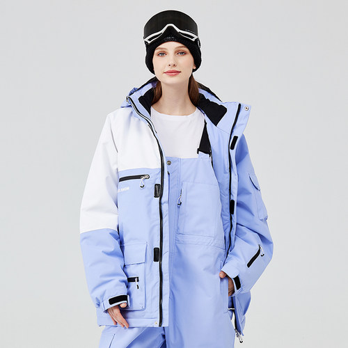 防风保暖加厚款滑雪服