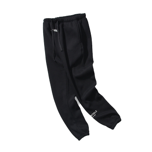 美式高街FOG复线ESSENTIALS束脚卫裤男反光加绒休闲裤长裤子INS潮