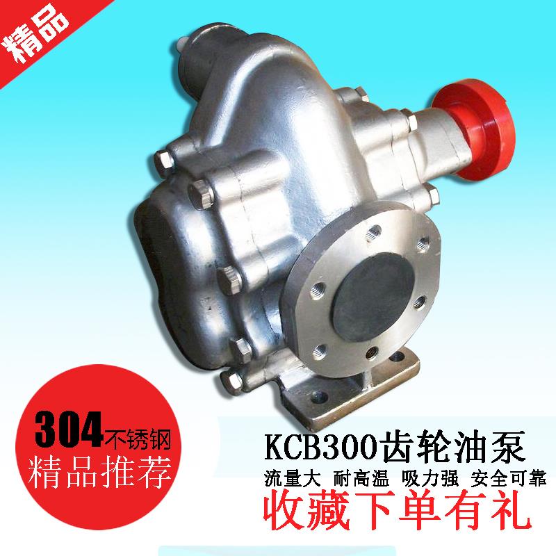 新款304不锈钢齿轮油泵KCB200/300/960耐腐蚀电动抽油食品级包邮