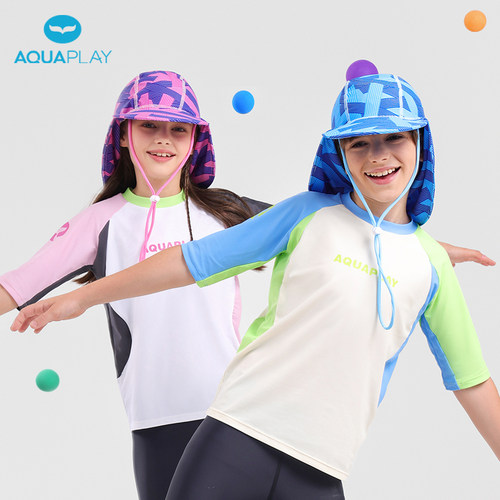 AquaPlay安泊来男童短袖短裤泳衣