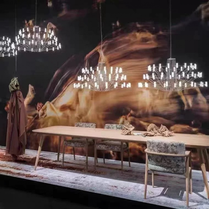 北欧创意客厅吊灯个性设计师样板