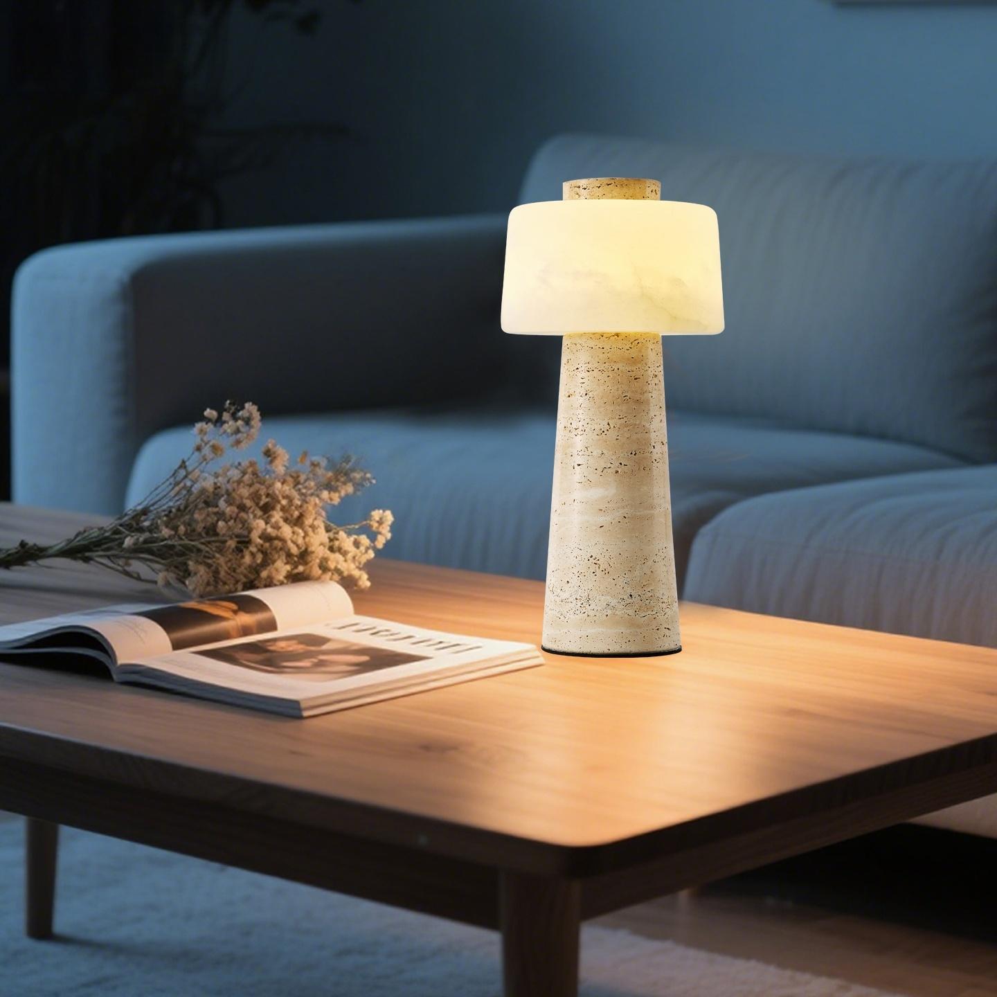 侘寂风设计师现代简约台灯