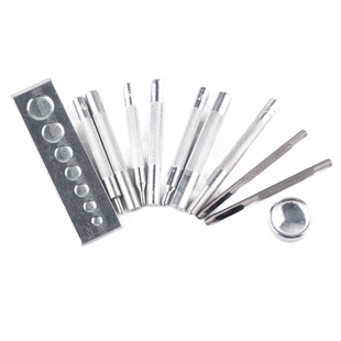 包打孔器铆钉按纽扣子安装工具冲头831订金属皮具四合扣模具底座