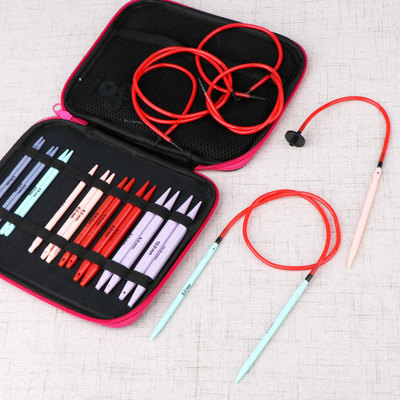 竹子环形编织钩针DIY工具套装