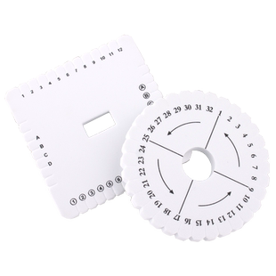 圆盘编线手编绳手链编织DIY神器编制编手绳工具编绳盘手工盘编器