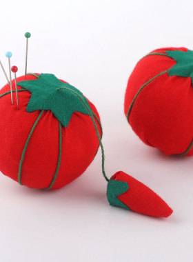 立裁针扎包十字绣珠针插 海绵DIY手工南瓜针扎珠针插针包海绵针座