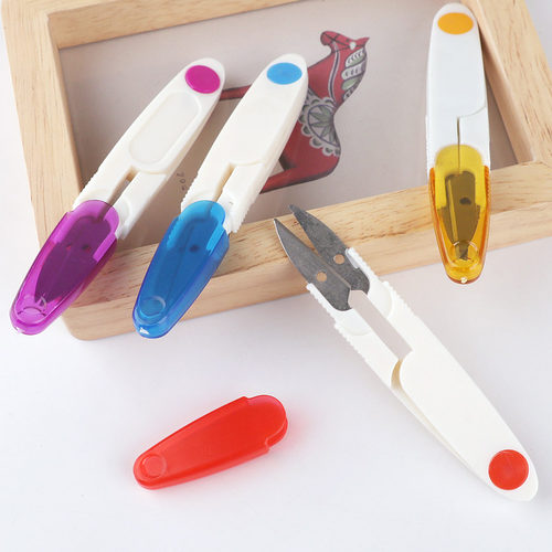 十字绣diy工具u形带帽透明