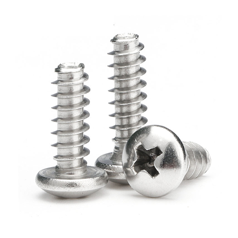 盖驰304不锈钢十字圆头平尾自攻