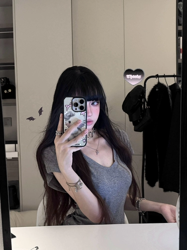 Серый V-образный теннисный теннисный передний плеч