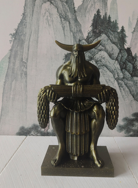 玻璃钢神农雕像接受来图定制