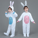 新款 动物服小兔子表演服儿童兔子演出服幼儿小白兔舞蹈服兔子套装