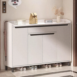 门口鞋柜室外过道电梯口门外2025新款爆款高档家用入户门楼道鞋架