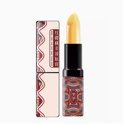 宛伊红樱桃多效唇膏口红