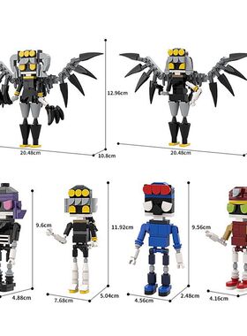 SETbricks积木无机杀手影视动漫游戏周边手办拼装玩具现货