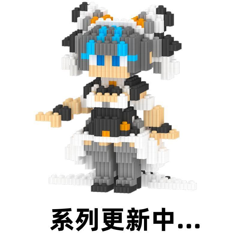 柴郡碧蓝新品航线动漫游戏周边摆件拼图手工拼装积木玩具二次元