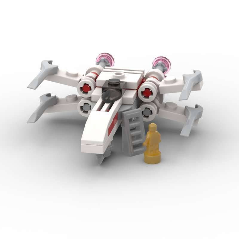 X翼战机星球大战飞行器宇宙飞船moc积木儿童模型玩具桌面摆件,模玩/动漫/周边/娃圈三坑/桌游,其他模型,淘宝优惠券,粉丝福利购,淘宝优惠卷