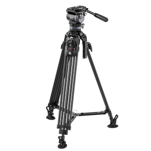 Ulanzi优篮子Video Fast摄像三脚架一键升降碳纤维支架专业液压云台摄视机单反相机拍摄电影重型相机三角架