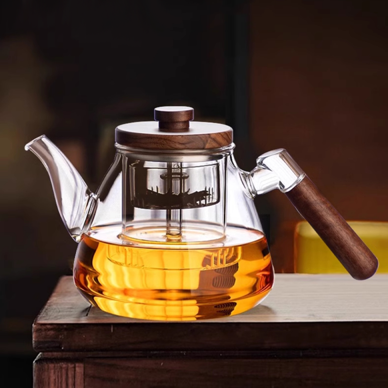 【加厚大容量】玻璃燒水煮茶壺