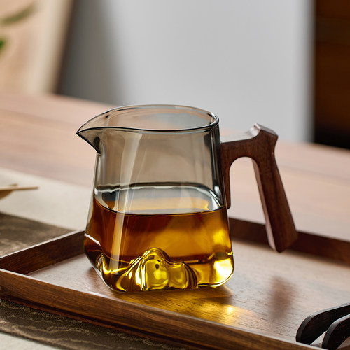 【耐高温加厚】玻璃公道杯