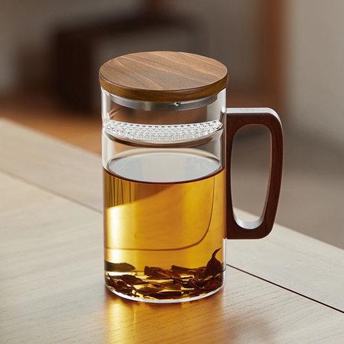 【加厚耐高温防爆】茶水分离茶杯