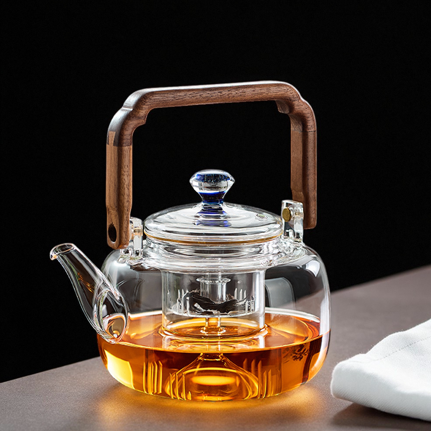 忆壶茶玻璃煮茶壶2026新款家用耐高温蒸煮茶器电陶炉大容量烧水壶