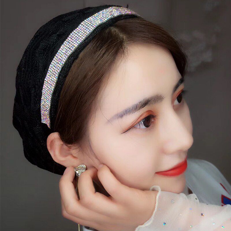 新款女士时尚休闲方便发卡帽头巾