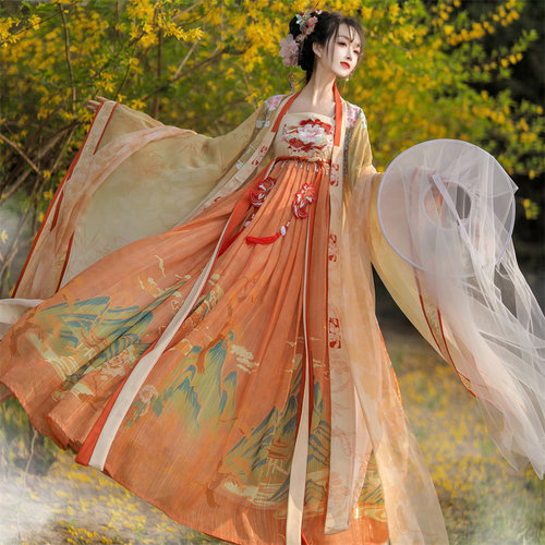 诃子裙汉服仙气柯子裙