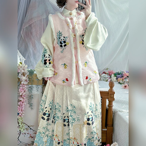 翡缇兰-团团圆圆明制汉服女冬季