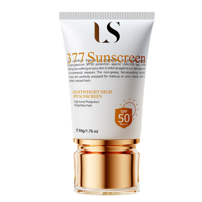 进口377防晒霜50倍美白防紫外线身体隔离乳面部军训专用官方正品