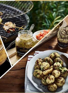 法国原装进口Maille传统第戎/粗粒芥末酱大藏芥末酱炸鸡蘸酱