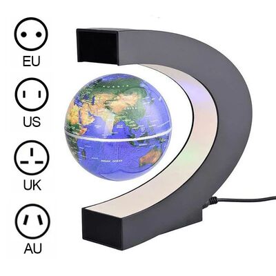 Magnetic Floating Levitation Globe LED World Map Electronic