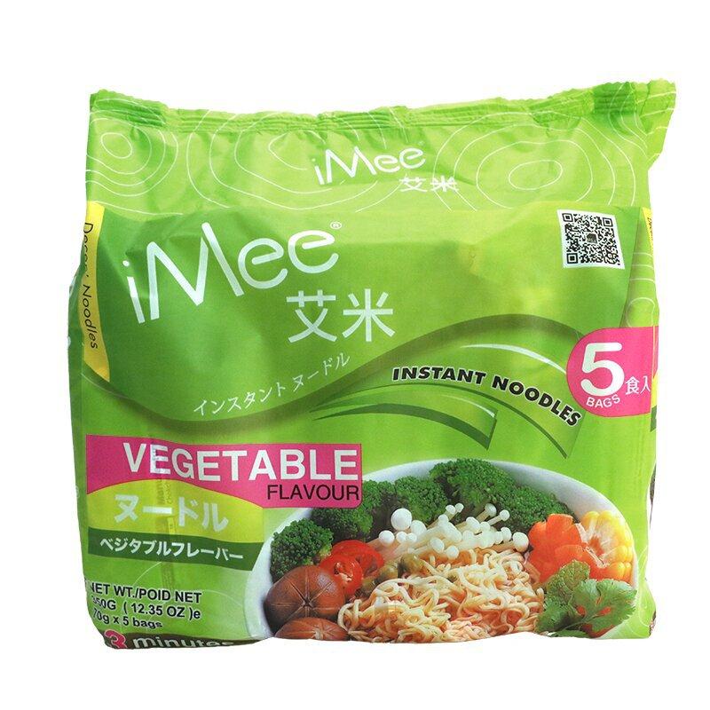 iMee艾米方便面350g(70g*5)袋装营养快餐面 东南亚口味速食食品