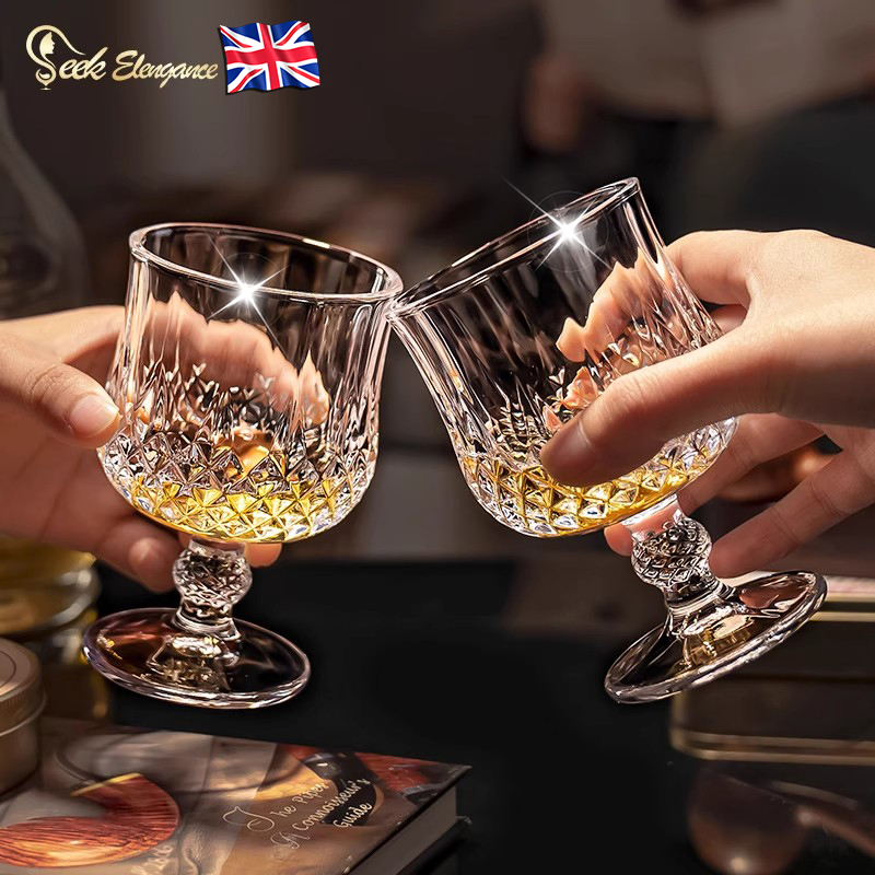 威士忌酒杯轻奢高档家用洋酒杯